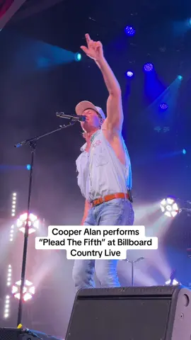 @Cooper Alan performs “Plead The Fifth” at Billboard Country Live On The Rise. #BillboardLive #cooperalan #pleadthefifth #country #countrymusic #cmafest