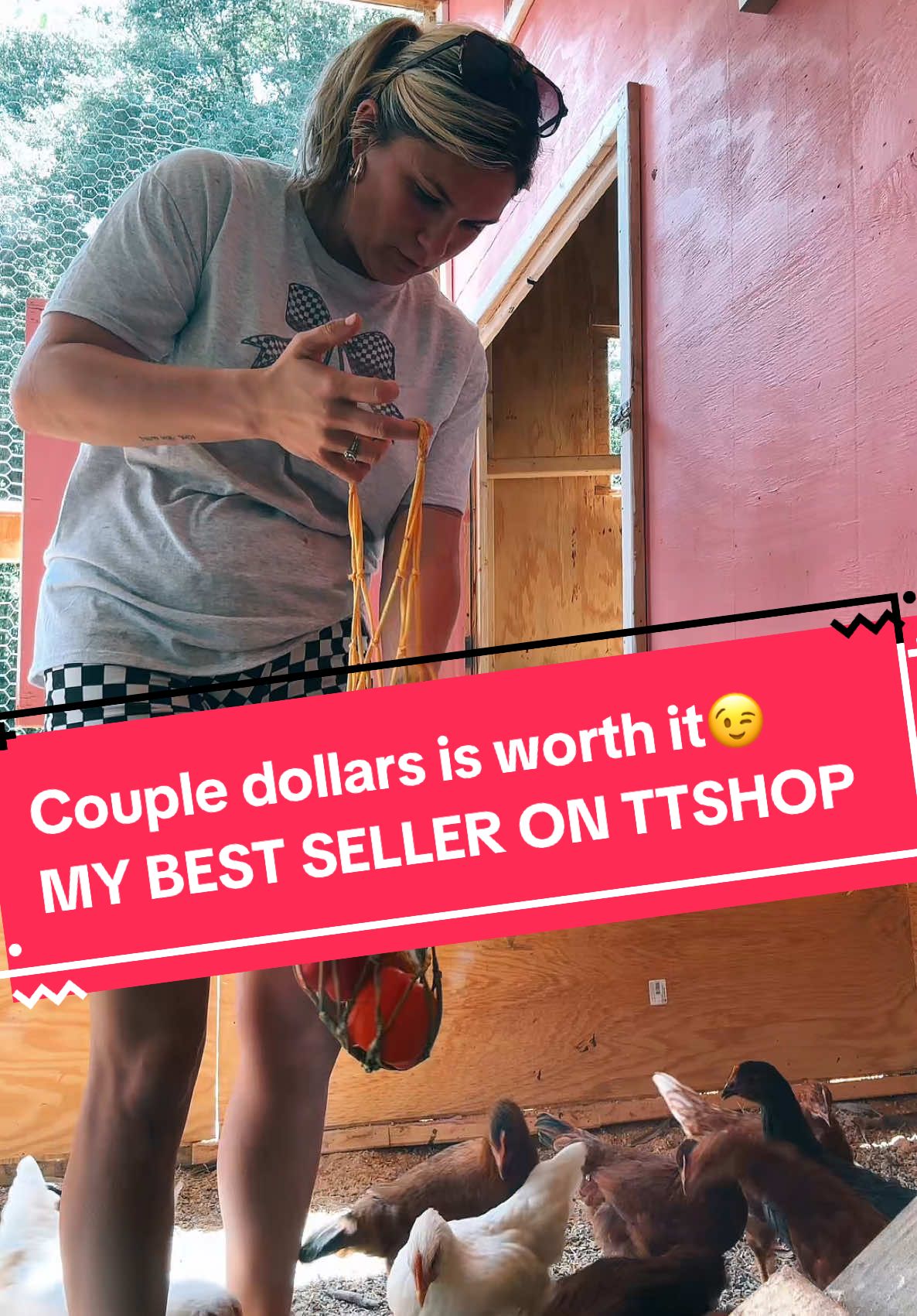 It’s SOOOO worth it!! Grab it now👆 #chicken #chickensoftiktok #chickentreats #treats #shop #ttshop #musthave #chickenmom 