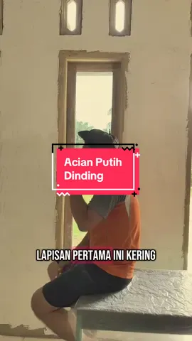 Semua belajar otodidak, jadi maklum aja kalau gak sebaik tukang ya gaes 😅  thank you .. #fyp #renovasirumah #plamirtembok #aciantembokrumah #acianputih #acianputihmortar #dindingrumah #catdinding #rumahminimalis #rumahaesthetic 