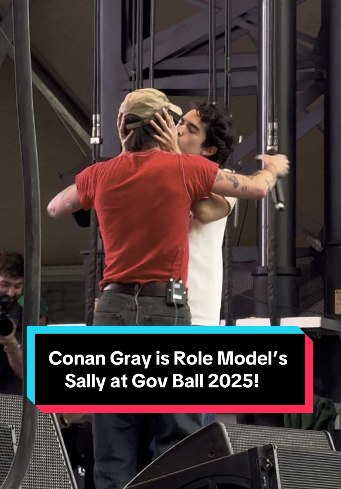 @conangray is @govballnyc’s Sally! @tucker #govball #govball2025 