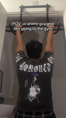 Lowkey looks clean #anime #gym 