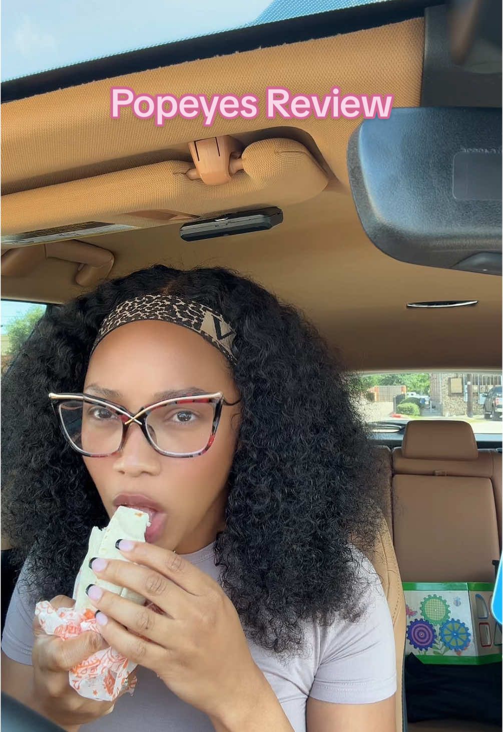 @Popeyes chicken wrap review #popeyes #foodreview #fyp #foodreview 