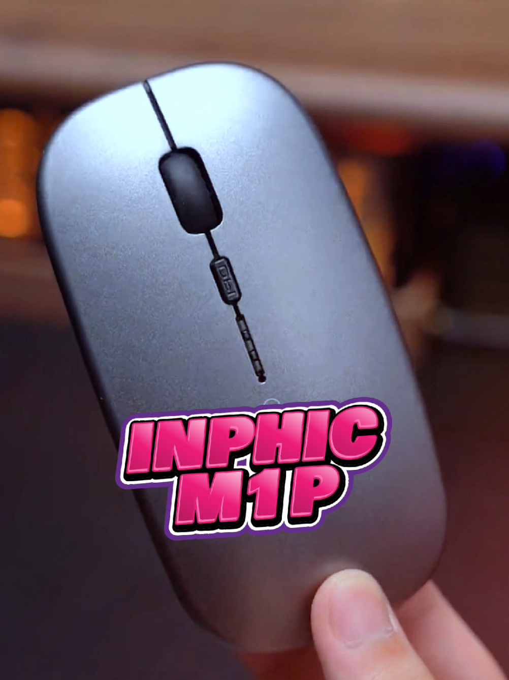 Chuột không dây Inphic M1P #GócAn #GamerGear #ĐồChơiCôngNghệ #ChuộtKhôngDây #GamingGear #inphicm1p #inphic 