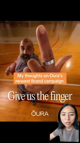 Oura Ring’s new brand campaign - thoughts? #marketing 