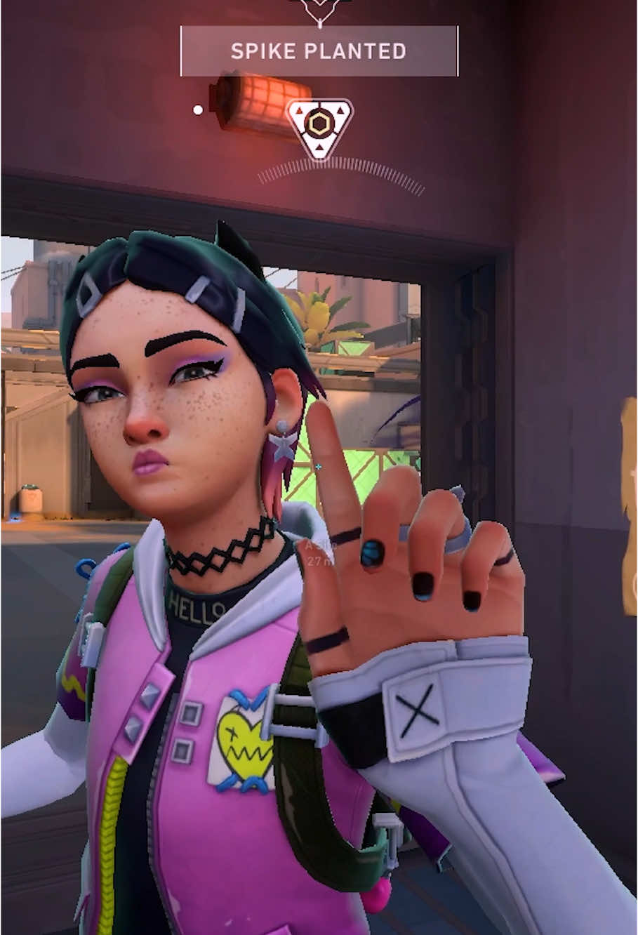 MWAH! 🤍 #Valorant #gaming #fy #fyp #foryou #foryoupage #xybca #riot #clove #kiss 