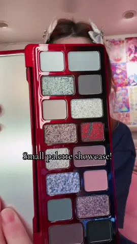 I love these palettes sm!! The formula is so creamy and you can build the color. The shimmers are top tier too #tiktokshop #palette #eyeshadow #makeup 