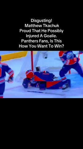 Matthew Tkachuk showing everyone what the Panthers coaching staff tells them to do. Florida Panthers fans you really proud of your team when you see this? #oilers #edmonton #yeg #StanleyCup 