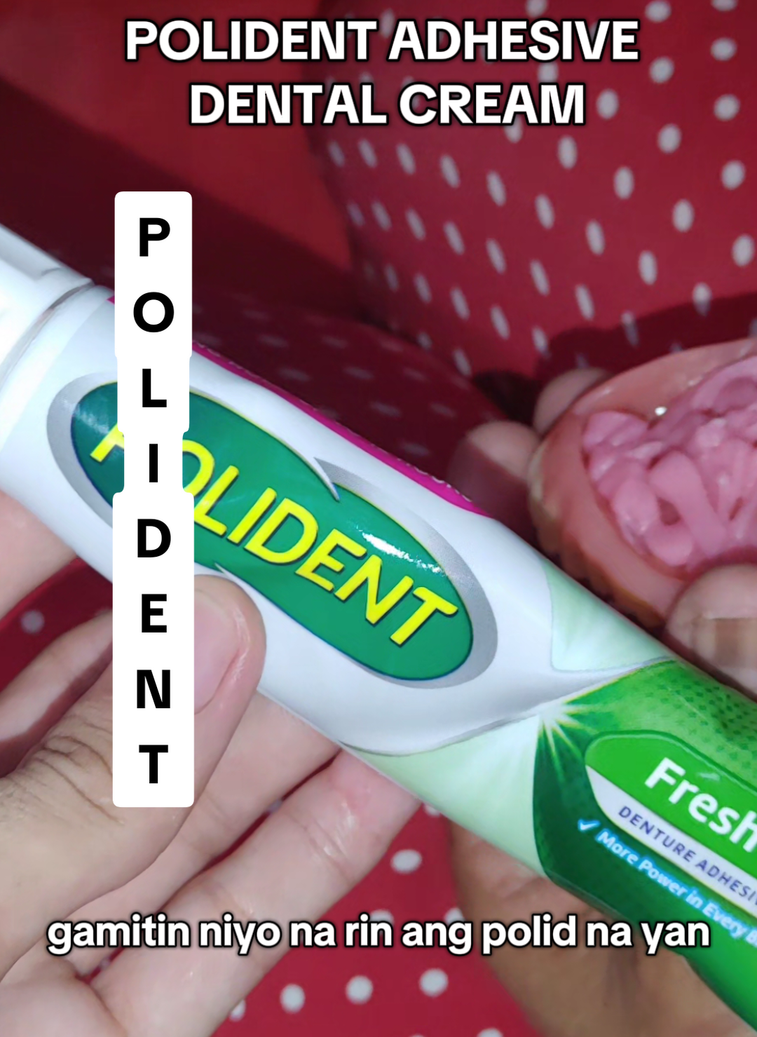 Polident Denture Adhesive Cream #polidentadhesivecream #adhesiveglue #polident 
