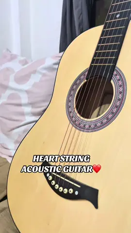 Heart String Acoustic Guitar✨ Perfect for beginners #heartstrings #acousticguitar #fyp #fypage 