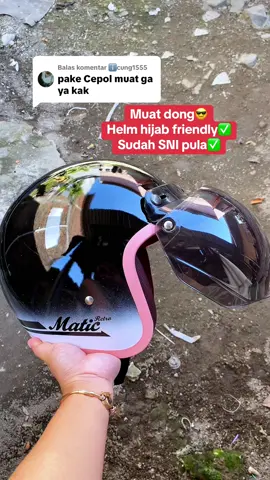 Membalas @ℹ️cung1555 Buruan cekout!! Promo cuma 70rban aja nihhh😎😍 #helm #helmet #helmbogo #helmmurah #fypシ゚ 