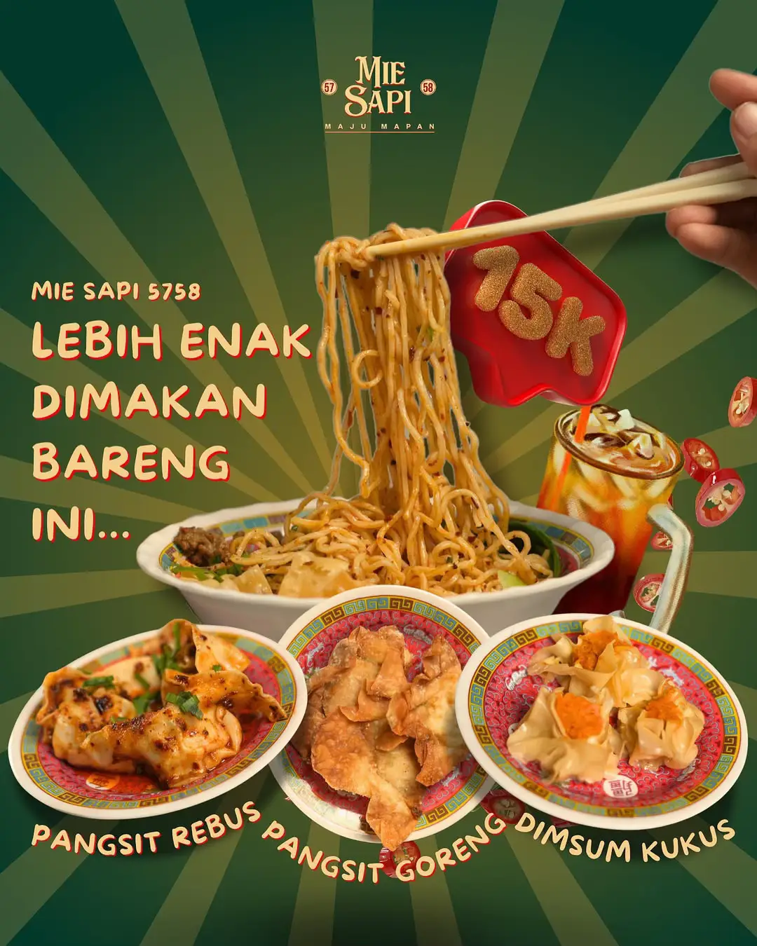 Menu Mie Sapi Maju Mapan, masih oke banget sih kak 🤤🥰🙏 #miesapi #miesapimajumapan  #cilacap 
