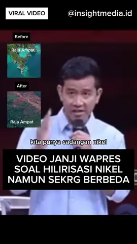 Inilah momen jejak digital pada saat debat cawapres Gibran mengenai hilirisasi Drop your comment, tanggapan anda #gibran #rajaampat #nike #politik #fyp #prabowo 
