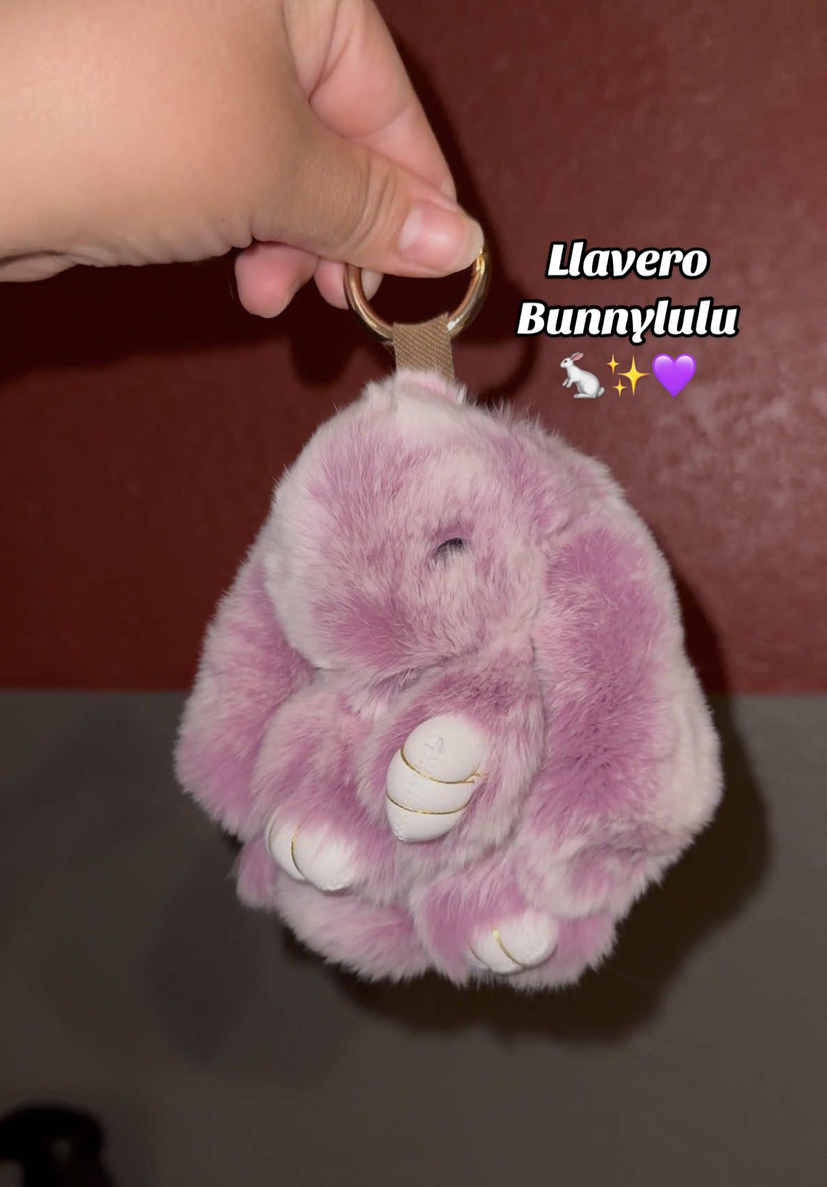 Está tan hermoso 😍 #bunnylulu #keychain #llaveros #handmade #handmadefluffybunny #hechoamano #dreamylulu #bunny @BunnyLulu USA 
