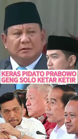 Pidato Presiden Prabowo tabuh genderang perang dengan pengkhianat negara #presidenprabowo #pidatopresidenprabowo #tabuhgenderangperang #pengkhianatnegara #jokowi #gengsolo