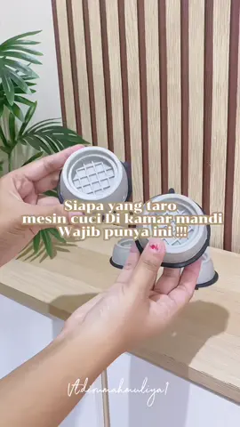 Alas kaki mesin cuci biar gk geter,atau ngerusak mesin cuci karna di taro di kamar mandi 😍 #kakimesincuci #alasmesincuci #fyp #mesincuci 