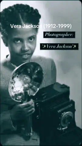 Vera Jackson was a “pioneer woman photographer in the black press”. She photographed African-American social life and celebrity culture in the 1930s and 1940s Los Angeles. Noted photographic subjects included major league baseball player Jackie Robinson, educator Mary McLeod Bethune, and actresses Dorothy Dandridge, Hattie McDaniel and Lena Horne. Jackson was a freelance photographer with the California Eagle. Editor Charlotta Bass later hired her as a staff photographer and often paired her to work with society editor Jessie Mae Brown (later Jessie Brown Beavers) until Brown left for the Los Angeles Sentinel. When Jackson left the California Eagle, she earned both her B.A. (1952) and Master’s (1954) in education and became a Los Angeles University School District teacher. She retired after 25 years. During her teaching career, Jackson continued with freelance photography. Her work has been exhibited at the UCLA Gallery, the Riverside Art Museum, the Black Gallery of Los Angeles, and the National Museum of Women in the Arts, as well as the Los Angeles Country Public Library, the Afro-American Museum of History and Culture in Los Angeles and the Museum of Art in San Francisco. #fypシ゚viral #fyp #keepblackhistory #keepblackhistoryalive #fypシ 