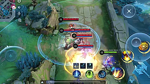 Gatotkaca The king of war in 1 vs 5 with Absolute Clarity🙂‍↔️#gatotkacamlbb #fyp #mobilelegends #mlbb #jericksonnn #foryoupage #mlbbcreator