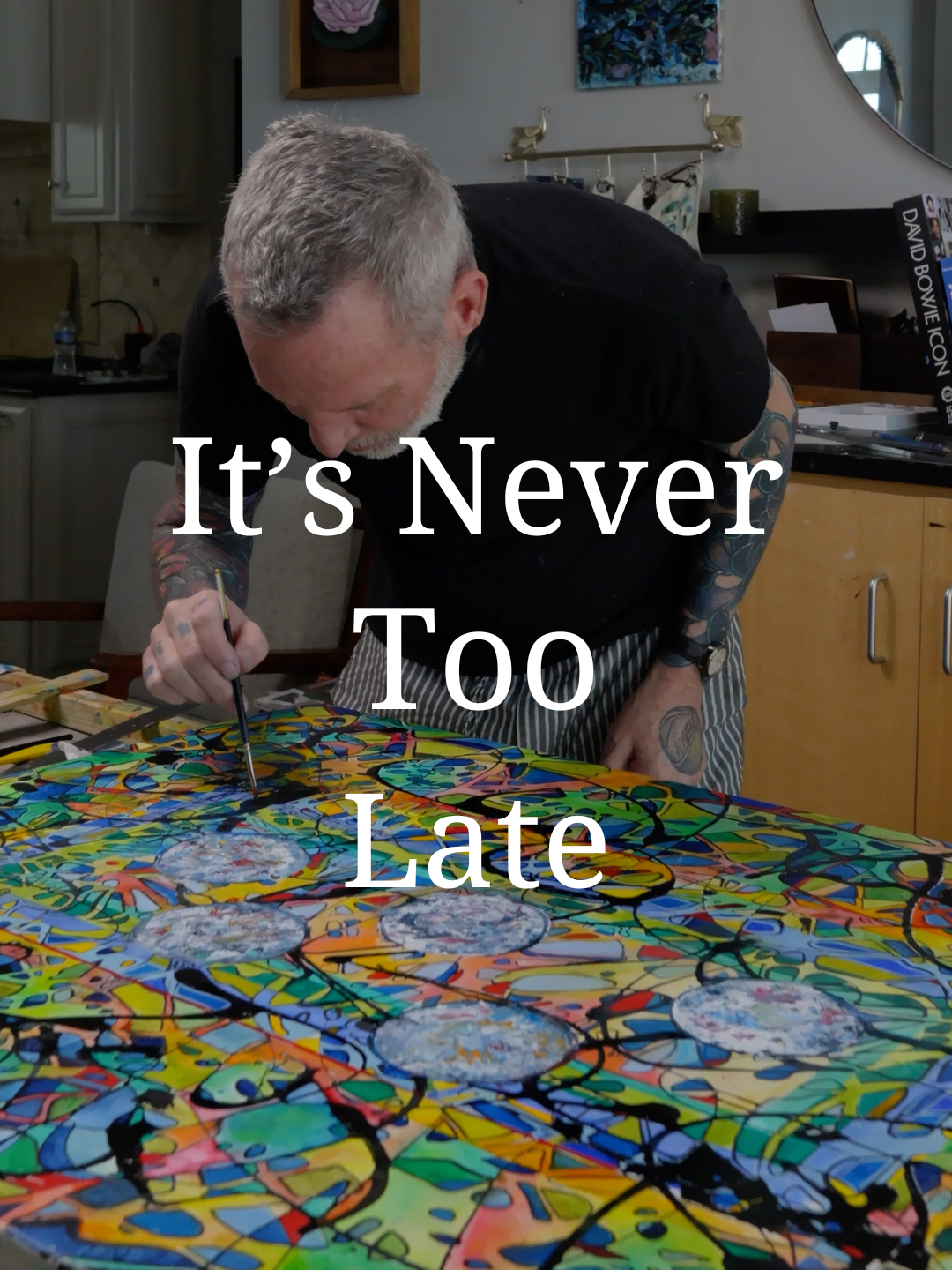 It’s never too late to begin. To feel. To create.