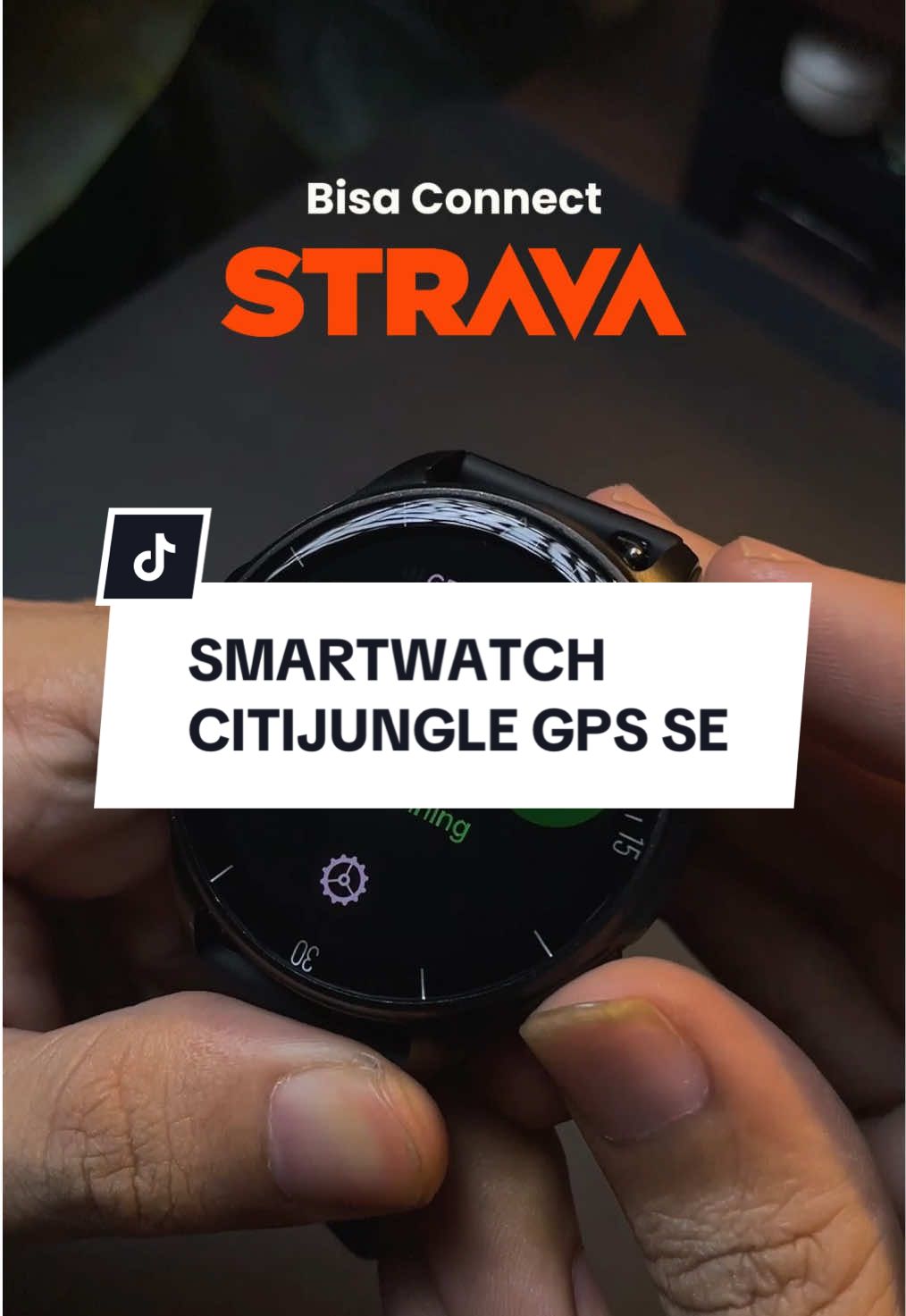 Rekomendasi smartwatch budget buat kalian yang lagi suka trail run. Udah bult in gps #satukontensetiaphari #citijungle #smartwatch #strava #trailrun #smartwatchviral 
