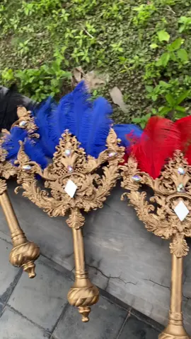 Tongkat kipas maskot ratu yuk diorder #aksesoriskarnaval #kostumkarnaval #mahkota #kipas #fypシ #costumekediri 