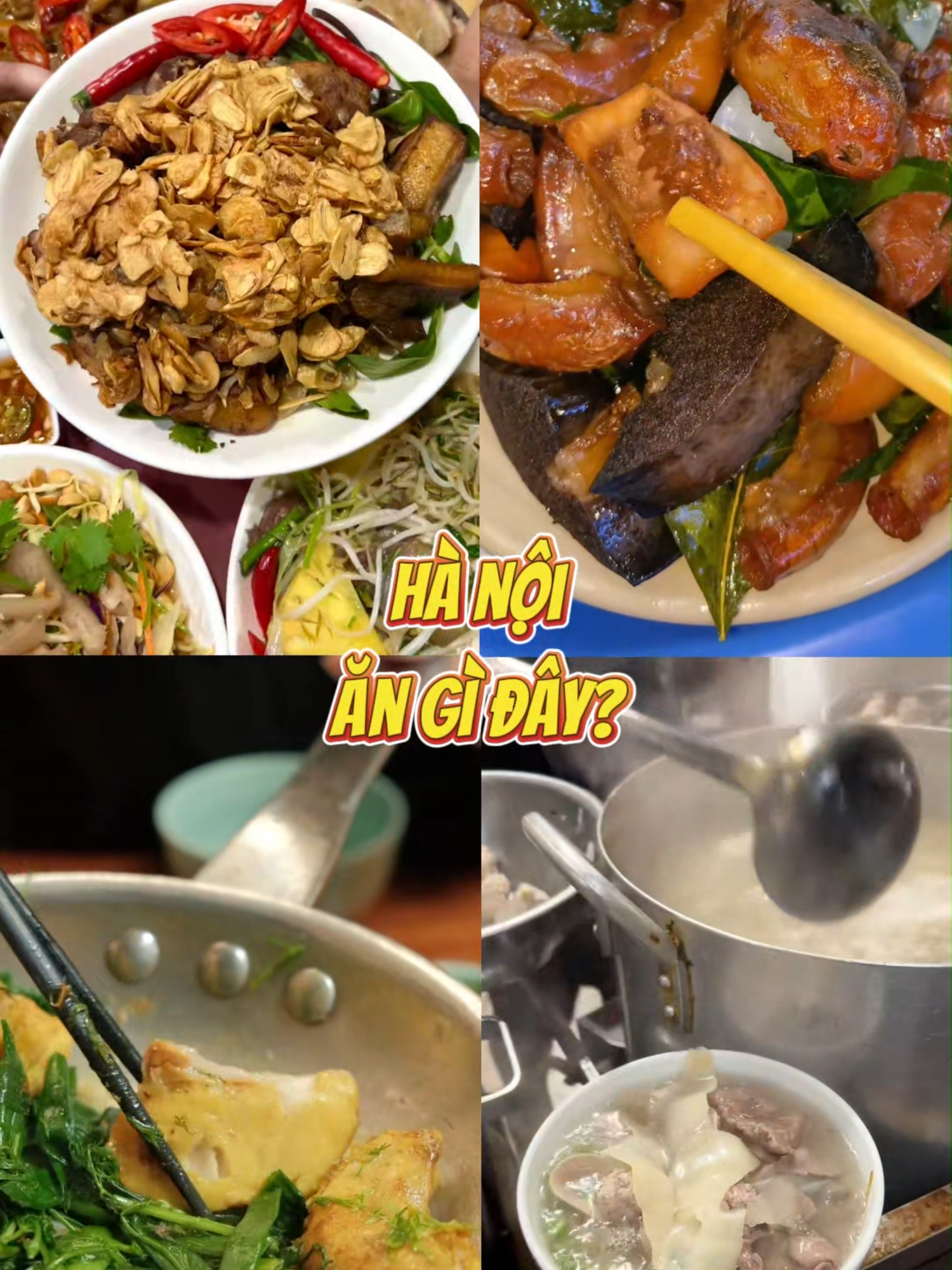 👉👉 Các món ngon mà đến Hà Nội nhất định phải thử  🤔 Lưu địa lại liền mấy ní ơiiii 🤤 #hanoi #foodtourhanoi #hanoiangi #vivuhanoi #hot