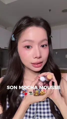 Những cây son tone Mocha Mousse #mocha #mochamousse #floramakeup #koreanmakeup 