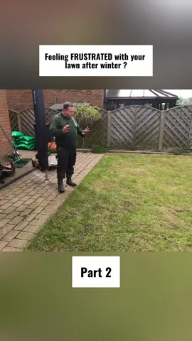 Feeling FRUSTRATED with your lawn after winter #mowing #lawn #lawncare #fyp 