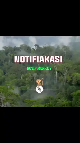 NOTIFIKASI nada dering notif  monkey  #NOTIFIKASIMONKEY #viral #fypシ゚ #