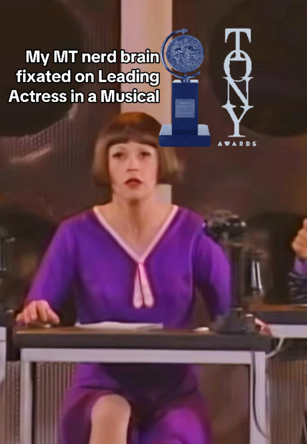 Anyone else have Tony Derangement Syndrome until tomorrow night? 🤪 #theatretok  #bway #broadwaymusicals #musicaltheatre @broadwaykidsauditions @MT College Auditions @The Tony Awards 