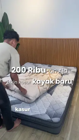 pernah kepikiran ga si kalau cuma 200 ribuan aja udah bisa bikin kasur kamu lebih nyaman buat di tidurin sehari hari ?. yap dengan pakai pelapis kasur ini aja bisa bikin kasur kamu lebih nyaman, jadi bangun jadi lebih segar, aktifitas lancar, tanpa sakit punggung dan kecapean. yuk buruan di co yahhh 🥰 #pelapiskasur #covermatras #alaskasur #healtyfoam #kangaroospringbed #toppermatras #covermax 