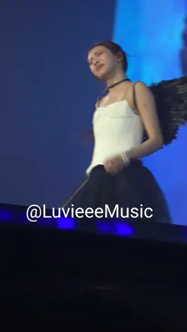 CHIQUITA cries while performing 