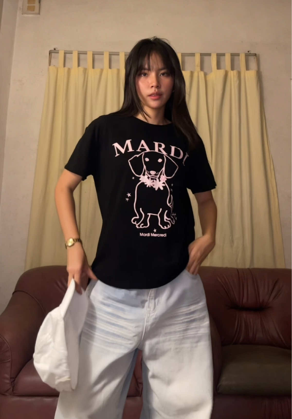 love the shirt tho #clothing #OOTD #outfitcheck #tiktokfinds #fyp 