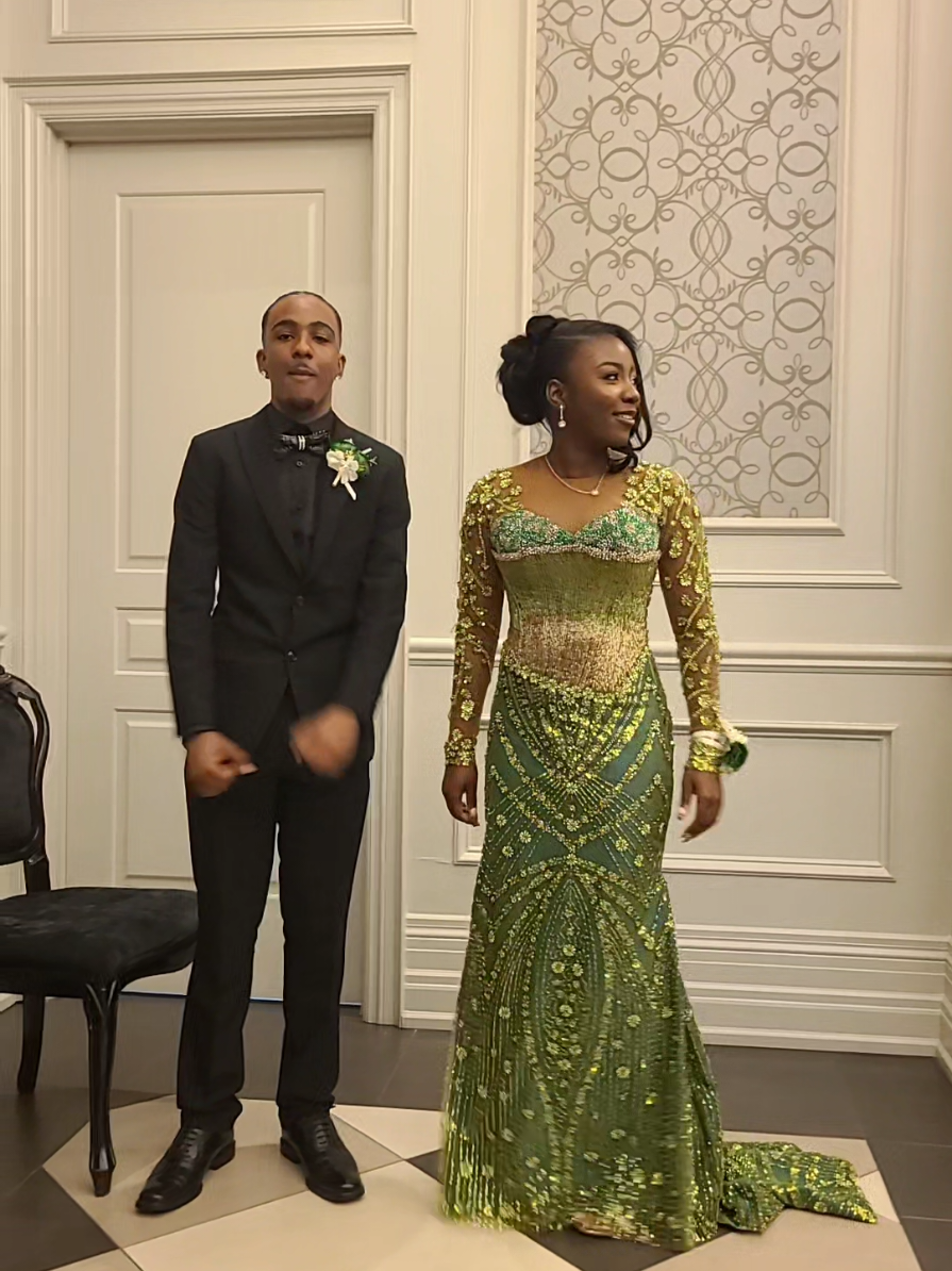 #prom2k25 #prom25 #promdress #greendress #nigeria #naijatiktok 
