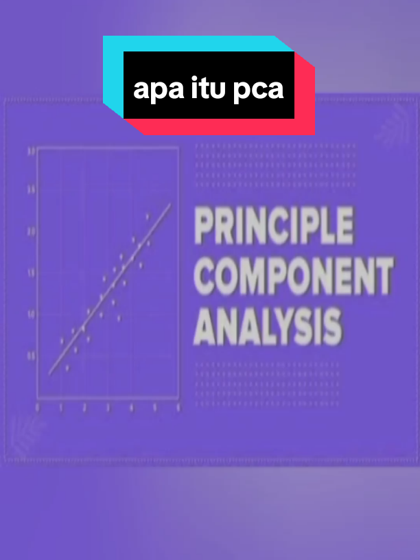 PCA adalah singkatan dari Principal Component Analysis, yaitu teknik statistik yang digunakan untuk mengurangi dimensi data (dimensionality reduction) sambil tetap mempertahankan informasi atau variansi yang paling penting dari data tersebut. Penjelasan Sederhana: Bayangkan kamu punya dataset dengan banyak fitur (misalnya tinggi, berat, usia, pendapatan, dll). Kadang, fitur-fitur itu saling berkaitan (misalnya tinggi dan berat). PCA membantu menyederhanakan data dengan: 1. Mencari pola dalam data (hubungan antar variabel). 2. Membuat fitur baru (komponen utama) yang merupakan kombinasi dari fitur-fitur lama. 3. Mengurangi jumlah fitur dengan memilih beberapa komponen utama yang paling penting saja, tanpa kehilangan terlalu banyak informasi. Tujuan Utama PCA: Menyederhanakan data agar lebih mudah dipahami atau divisualisasikan. Mengurangi noise atau fitur yang tidak penting. Mempercepat proses komputasi dalam machine learning. Menghindari overfitting dengan mengurangi jumlah fitur. Cara Kerja PCA (Secara Ringkas): 1. Standarisasi data: agar semua fitur punya skala yang sama. 2. Hitung kovarians antar fitur: untuk mengetahui hubungan antar variabel. 3. Hitung eigenvalue dan eigenvector dari matriks kovarians. 4. Pilih beberapa komponen utama (principal components) yang memiliki variansi paling tinggi. 5. Transformasi data ke dalam ruang baru (menggunakan komponen utama tadi). Contoh: Misalnya kamu punya data wajah yang diwakili oleh ribuan piksel (fitur). PCA bisa membantu menyederhanakan gambar jadi hanya 50 atau 100 komponen utama — cukup untuk mengenali wajah, tapi jauh lebih ringan secara komputasi. Kelebihan PCA: Mengurangi kompleksitas data. Membantu visualisasi data (misalnya memetakan ke 2D atau 3D). Menghapus fitur yang saling berkorelasi tinggi. Mempercepat pelatihan model machine learning. Kekurangan PCA: Hasilnya lebih sulit diinterpretasikan karena komponen utama adalah gabungan dari banyak fitur. Informasi bisa hilang jika terlalu banyak komponen dibuang. Tidak bekerja optimal jika data tidak linier atau tidak terstandarisasi.#fyp #artificialintelligence #learningai #foryou #pca 