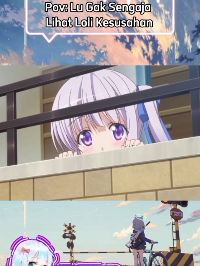 Kalian gak mau bantuin guys🗿 #kawaii #fyp #anime 