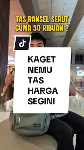 kaget juga nemu tas serut sebagus ini under 50k #tasransel #tasserut #tassekolah #tasmurah #taslaptop 