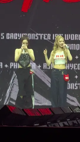 Thai Line 🔥 Drip Chorus  #babymonsterinbangkok #hello_monsters_bkk #chiquita #pharita #babymonster 