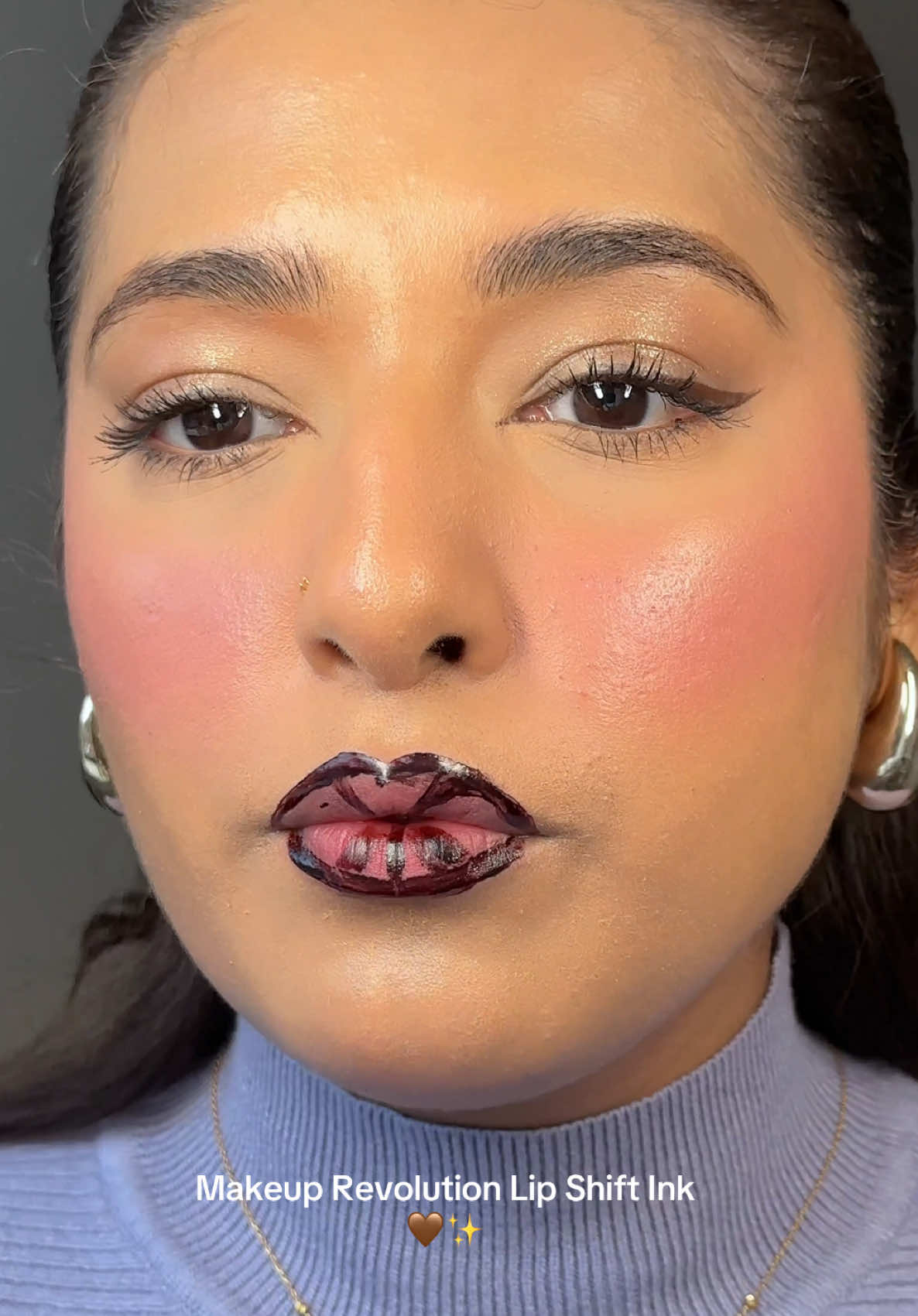@Makeup Revolution Lip Shift Ink 🤎✨ 🐝 @Gisou  #lipstain #lipliner #liptattoo #makeup #viralmakeup #viralmakeuplook #viralmakeup #viralmakeuptrend #makeuptrend