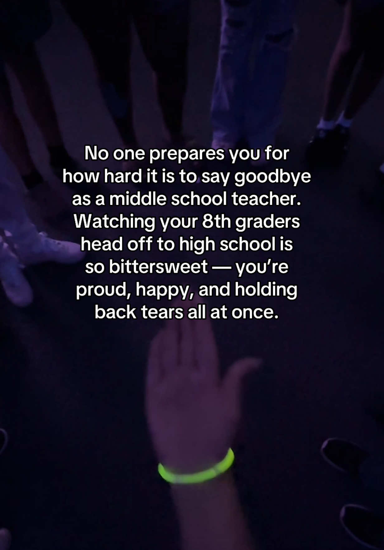 this song always makes me so emotional 🥹😭 Last year was my first time sending off students to hs and it was difficult. I thought it would get easier but it didn’t. #middleschoolteacher #middleschool #lastdayofschool #teachersoftiktok 