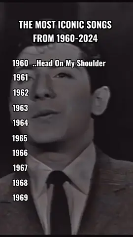 The Most ICONIC Song Every Year From 1960-2024  #thanksforwatching #fyp #fypシ #foryou #fypシ゚viral #fyyyyyyyyyyyyyyyy #viral #musik  #evolution #1960s 