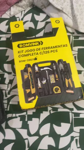 Kit de ferramentas top demais. Cuida que tá na promoção 😍😍😍