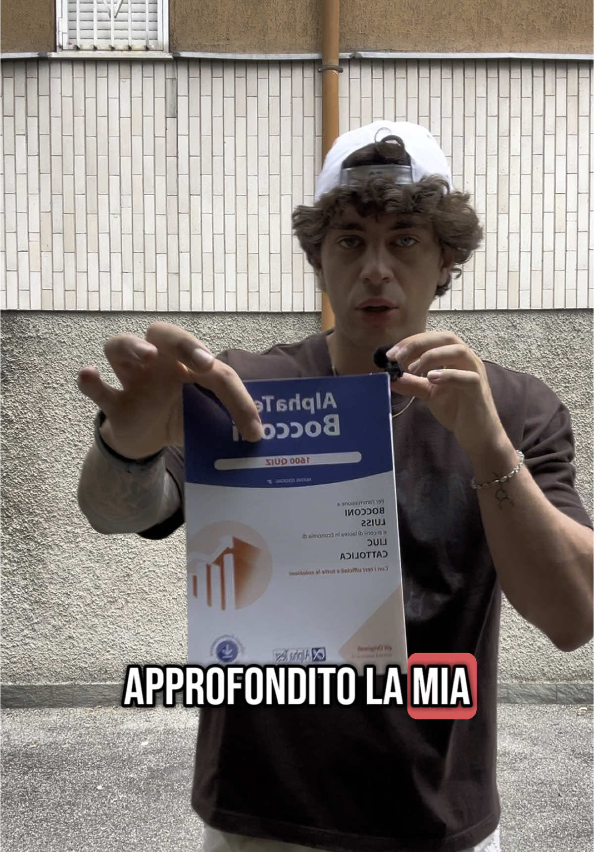 Risposta a @Gaya Alpha Test. Bocconi. Manuale di preparazione. 3a edizione. Per l’ammissione a Bocconi Luiss e ai cordi di laurea in Economia Liuc Cattolica #university #università #bocconi #marketing