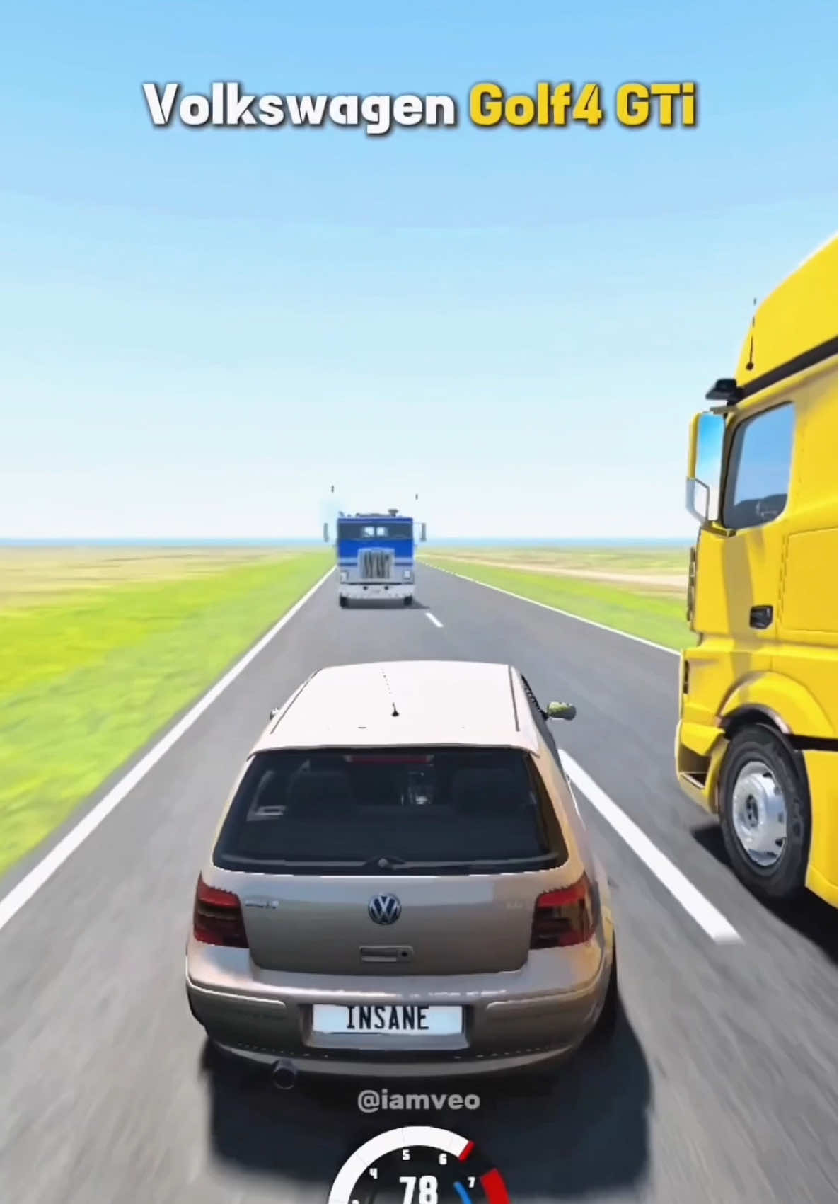 Quelle Voiture Dépasse Le Camion En Tout Sécurité? #beamngdrive #beamng #gaming #car #golf4gti #bmwe46 #mercedese320 #audirs4b5 #leoncuprar #cherriertango #peugeot406hdi #toyotayarisrs #fyp #foryou  @VEO🏅 