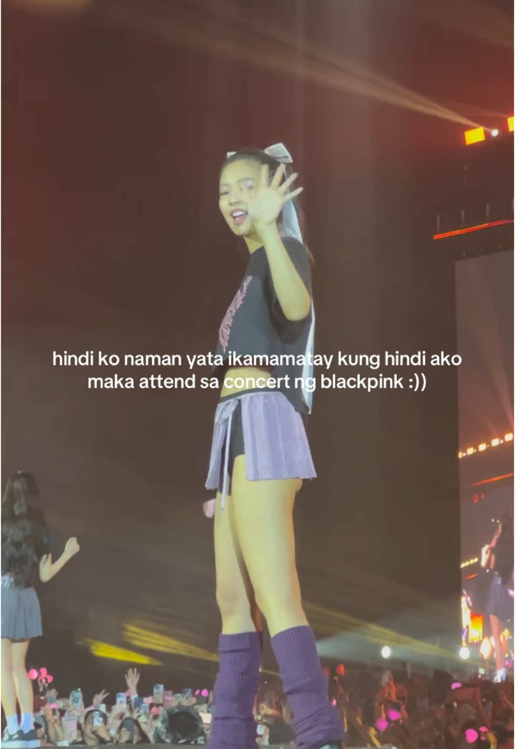 pero iiyakan ko yan ng isang buwan :) been there done that hayyy. #blackpink #concert #bulacan #blackpinkinyourarea #jennie #lisa #rosé #jisoo 