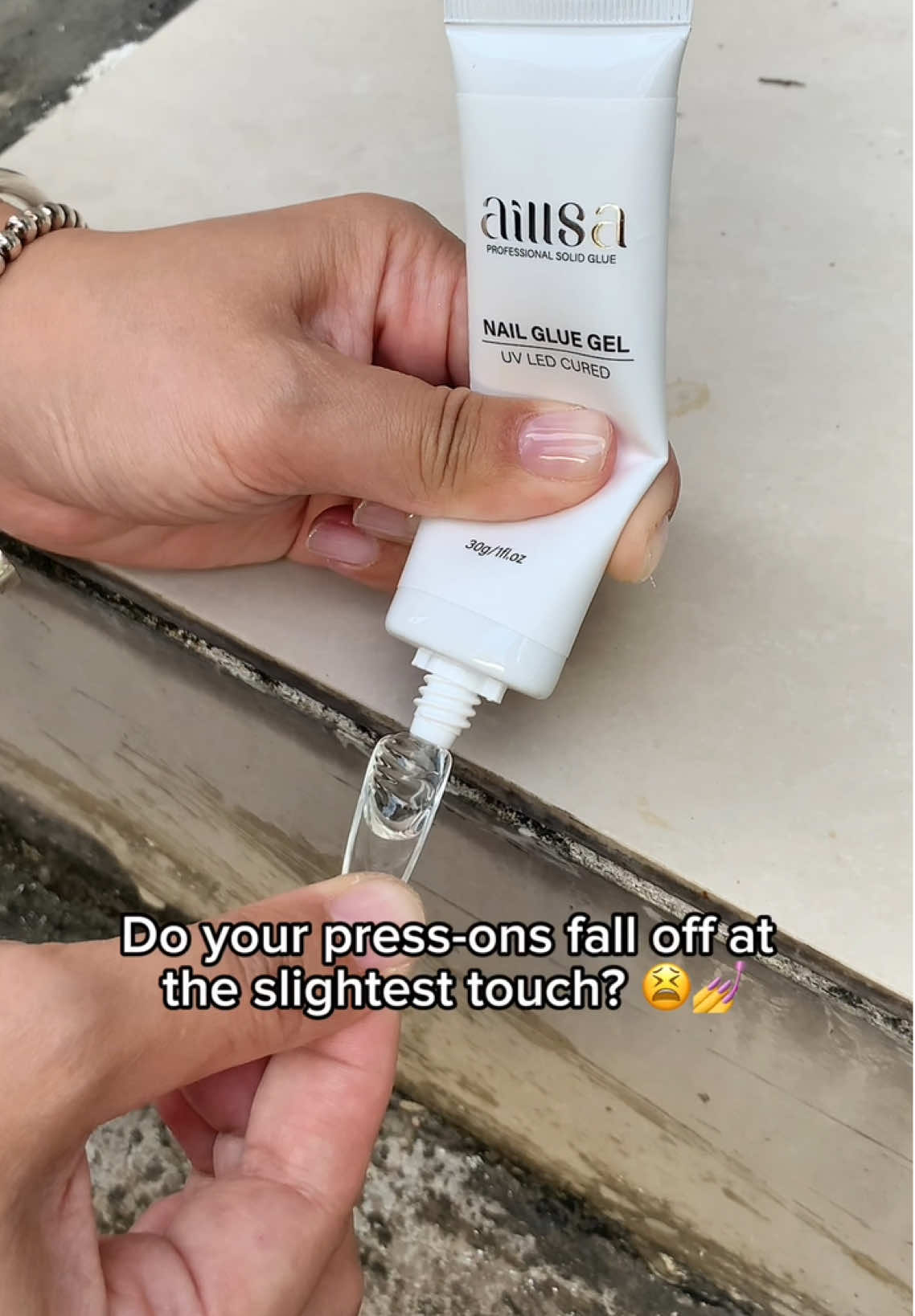 Solid glue that ACTUALLY holds? 😭Where were you when my favorite mug betrayed me??#trends #summernails #gelxnails #effortlessbeauty #nailglue #fypage #nailhack #solidnailglue #naillovers #nailstutorial 