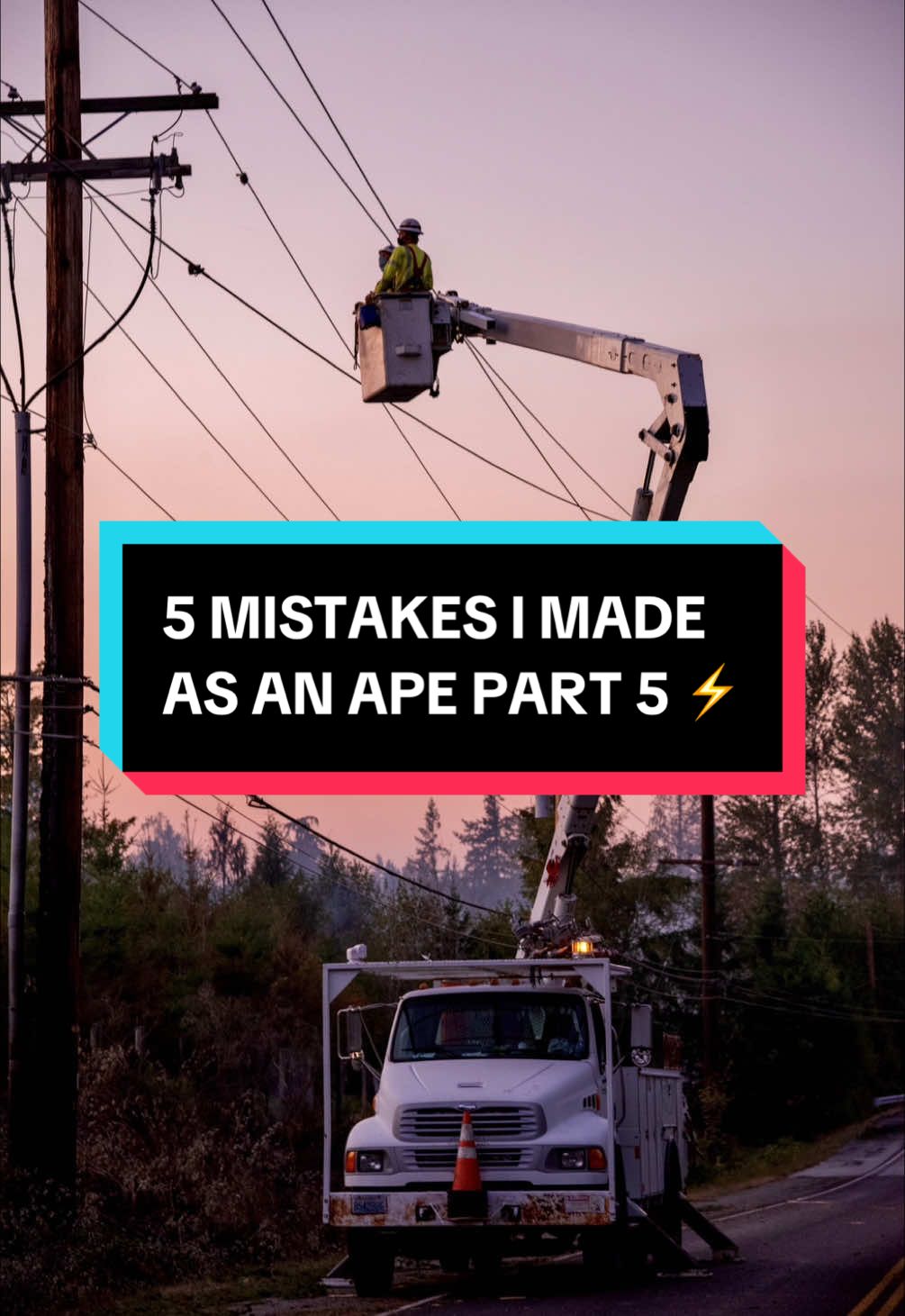 5 mistakes I made as a lineman apprentice that almost cost me my apprenticeship Part 5/5 🙏🏼 Being on my phone at work, posting on social media… be cautious, they’re watching! #lineman #apprentice #bluecollar #education #LearnOnTikTok #fyp #mistake #career #construction #share 