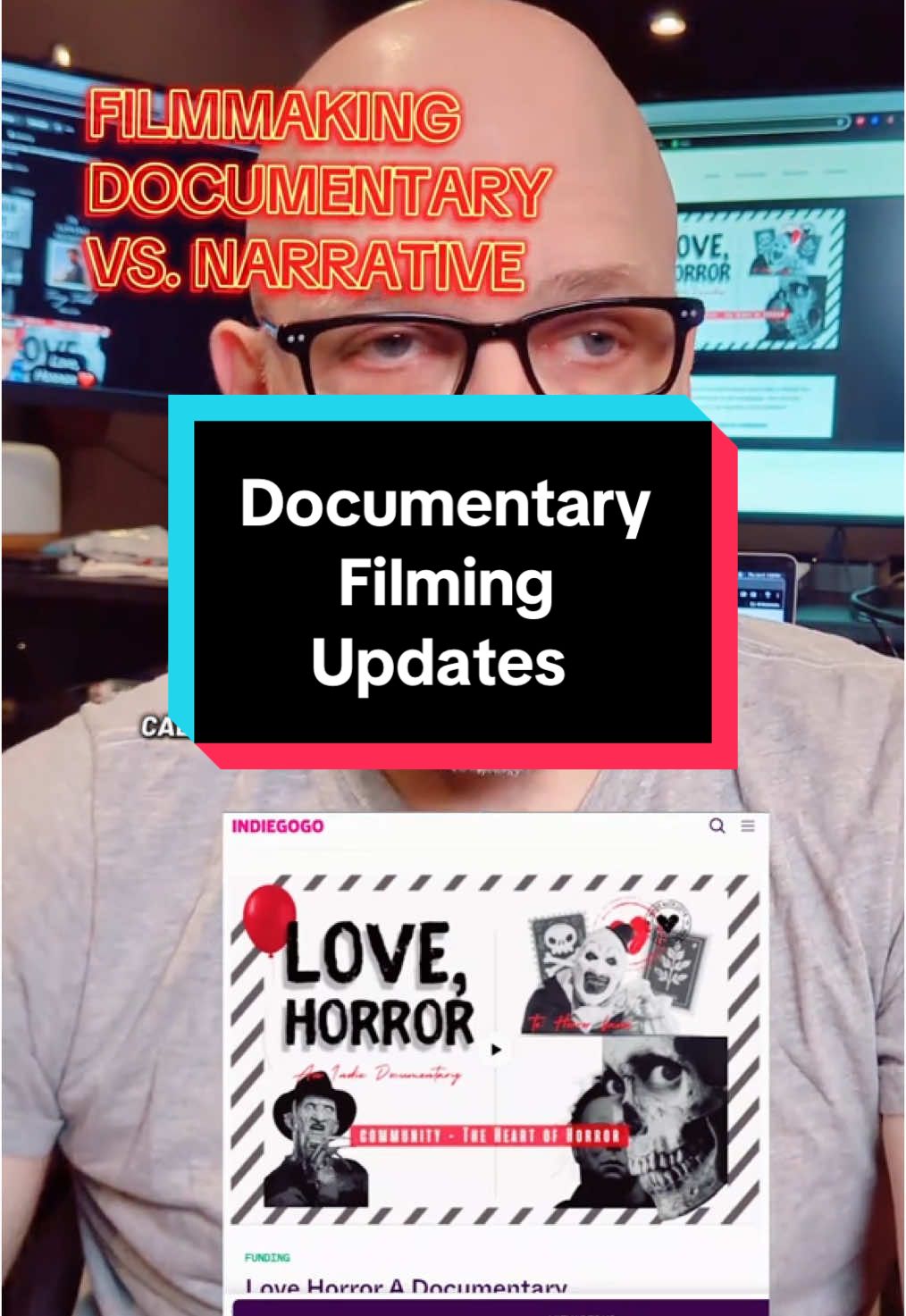Updates & the differences between documentary and narrative filmmaking #lovehorror #lovehorrordoc #horrormovies #filmtok #horrortok @otsmovies 🎥🎬 @Crystal Justine ✨🍿 