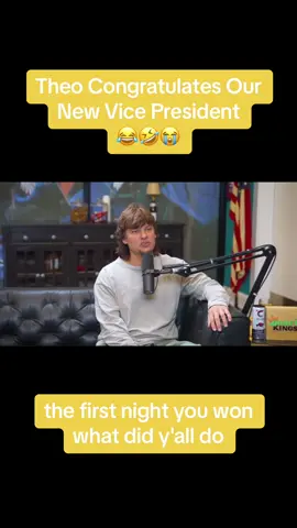 Theo Congratulations JD Vance 😂🤣😭 #funny #fyp #funnyvideos #funnymeme #funnymemes #funnyvideo #comedy #comedian #laugh #jokes #joke #prank #lol #theovonclips #theovonpodcast #theovon #funnymarco #druski #kaicenat #standup #Love #like #foryou #foryoupage #fypシ #duet #stitch #anime #tiktok #trending #edit #explore #meme #viral #viralvideo #capcut #cute #fun #music #musically #happy #fashion #tiktok #tiktokchallenge #tiktokviral #tiktoktravel #tik_tok #tiktoktraditions #tiktokers #love #lovegoals #lovestory #lovesong #like #likeforlike #sketch #jynxzi #jynxziclips #streameruniversity #diddy #caseoh #torylanez #trump