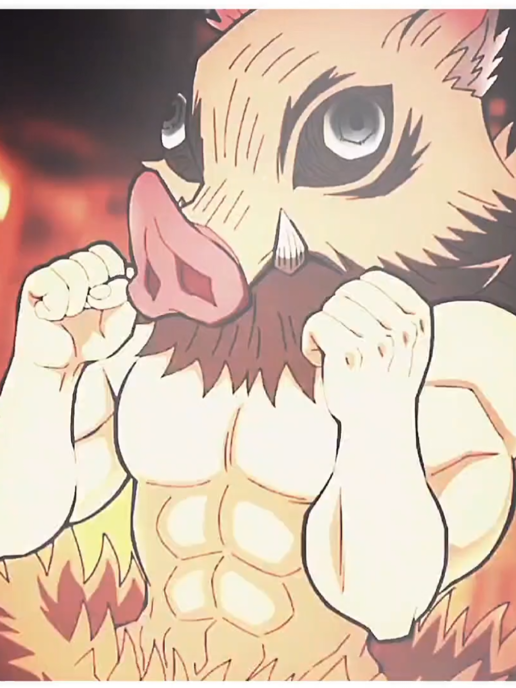 #KNY | eu vi q ninguém tinha feito dele e fiz, aff ( t amo inosuke  #demonslayer #inosukehashibira #inosuke #mpb #kny #viral