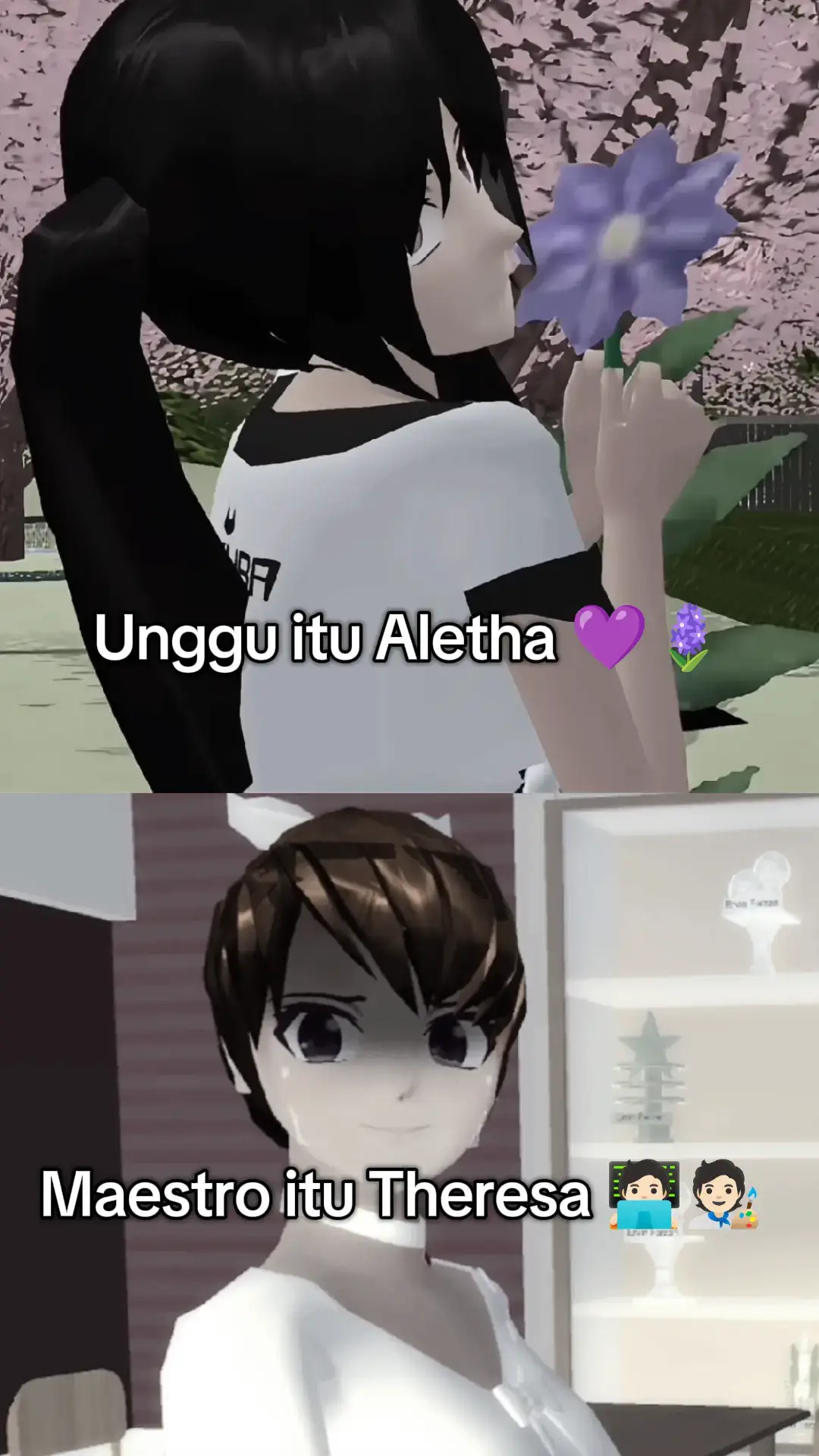 #sakuraschoolsimulator #sakuraschoolsimulatorindonesia @ayanocchii_  @rizka_ry02 #antihero #queenbee 